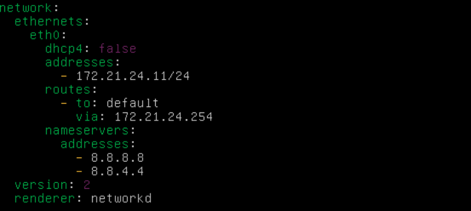Cấu hình địa chỉ IP tĩnh trên Ubuntu 20.04